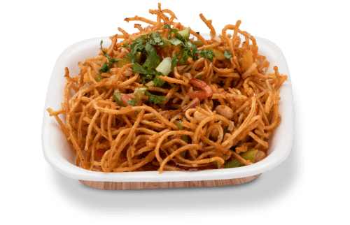 Crunching Chinese bhel