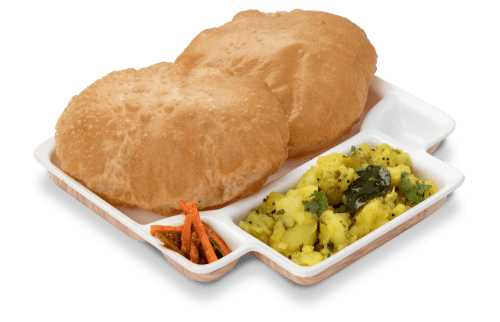 Indian special Puri bhaji