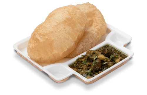 Masterpiece from the region of Gujarat - Undhiyu Puri