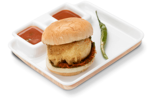 Roadside Burgers- vada pav - Neehees - indian restaurant in canton troy dublin hanoverpark us